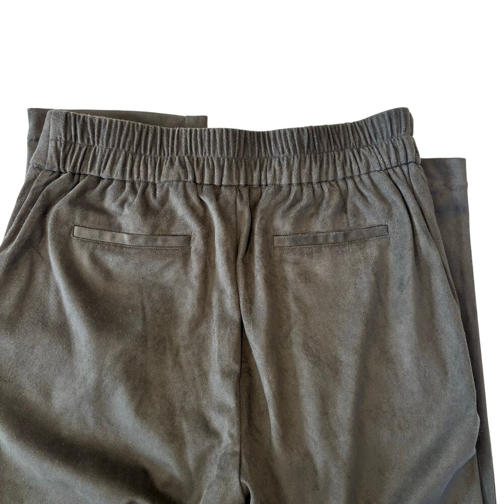 Maison d’Amelie faux suede cozy business casual pants size xs elevated basics